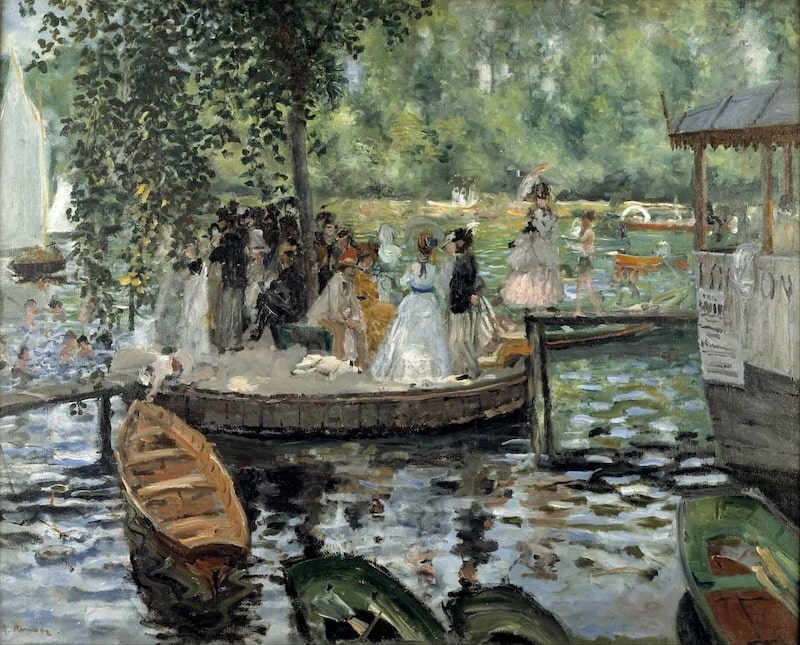 La Grenouillere by Renoir