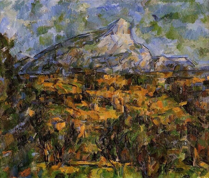 Mont Sainte-Victoire, 1902-04 by Paul Cézanne