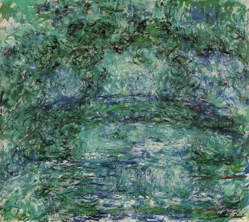 Japanese Bridge, 1924 by Claude Monet