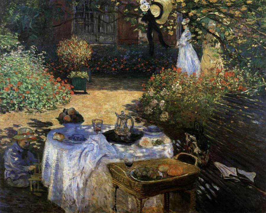 The Lunch, 1876-1877 by Claude Monet
