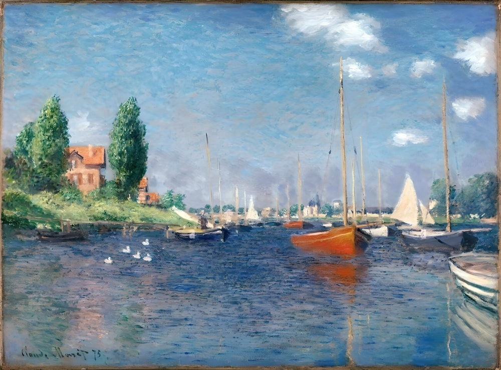 Red Boats, Argenteuil, 1875