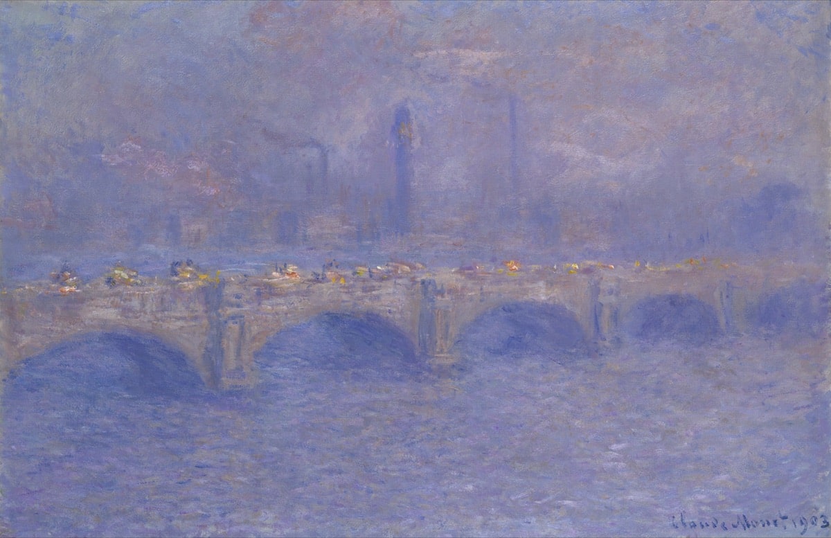 Waterloo Bridge, Sunlight Effect, 1903 by Claude Monet