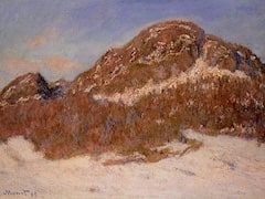 Mount Kolsaam in Norwa by Claude Monet