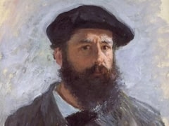 Self Portrait with a Beret by Claude Monet