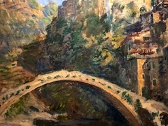 The Dolceacqua Chateau by Claude Monet