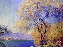 View of Anibes by Claude Monet