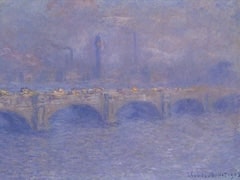 Waterloo Bridge, Sunlight Effect by Claude Monet